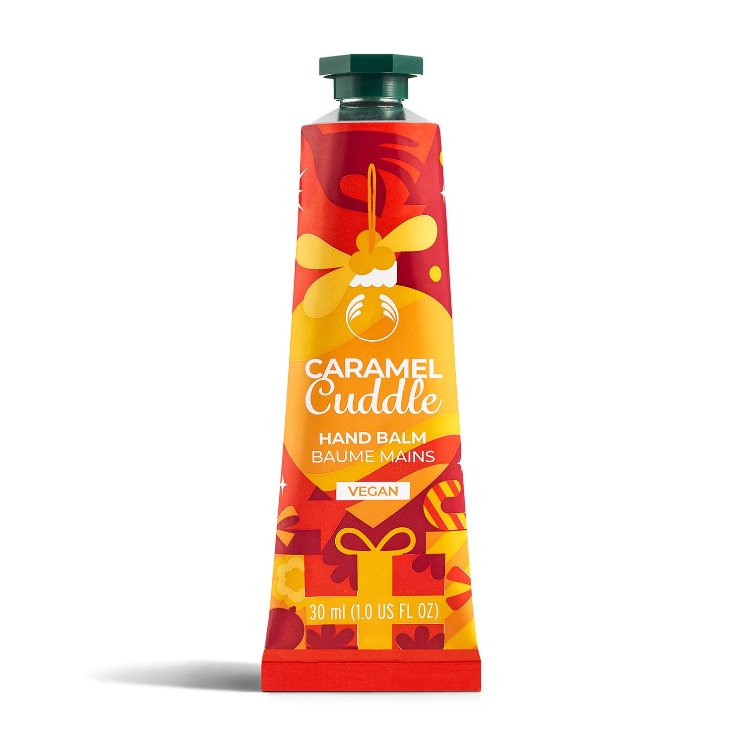 Крем-бальзам для рук The Body Shop Caramel Cuddle Hand Balm Карамельні обійми, 30 мл